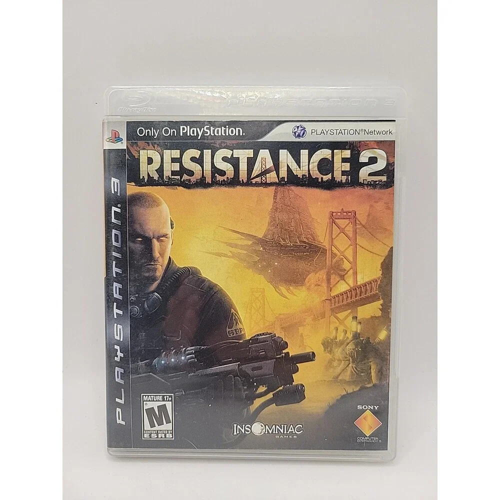 Sony Playstation3 PS3 Resistance 2 (2008) Case And Disc Only No Manual